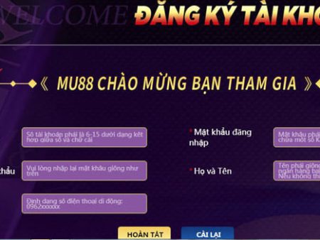 Hướng dẫn đăng ký MU88 siêu đơn giản cho anh em game thủ