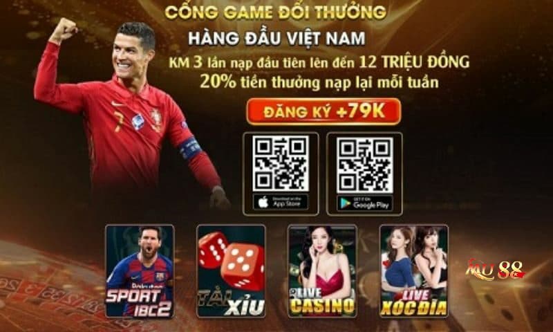 Hướng dẫn tải app MU88 về hệ điều hành IOS và Android