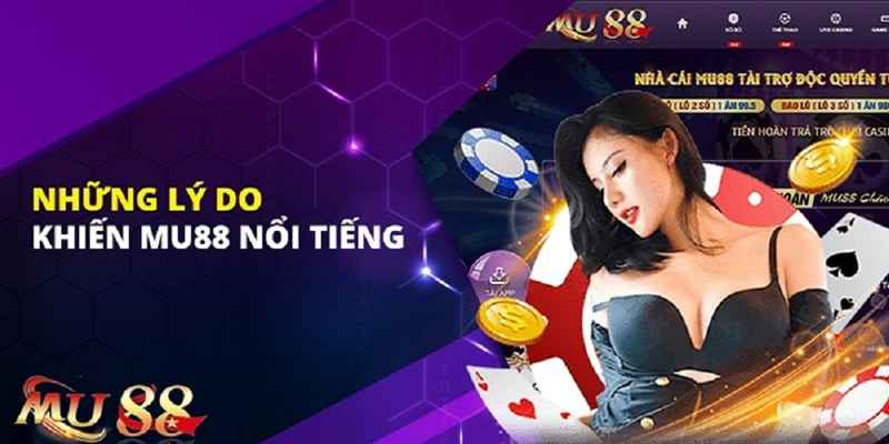 Tại sao nên tham gia hoàn trả cược sảnh thứ 3 MU88?